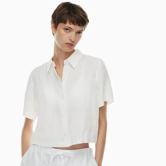 Wilfred Gelato Linen Shirt from Aritzia - Picture 1 of 5